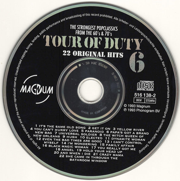 Various - Tour Of Duty 6 (CD)