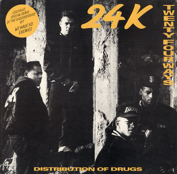 24K - Twenty Four Ways / Distribution Of Drugs (LP Tweedehands)