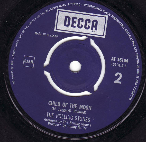Rolling Stones, The - Jumpin' Jack Flash / Child Of The Moon (7-inch Tweedehands)
