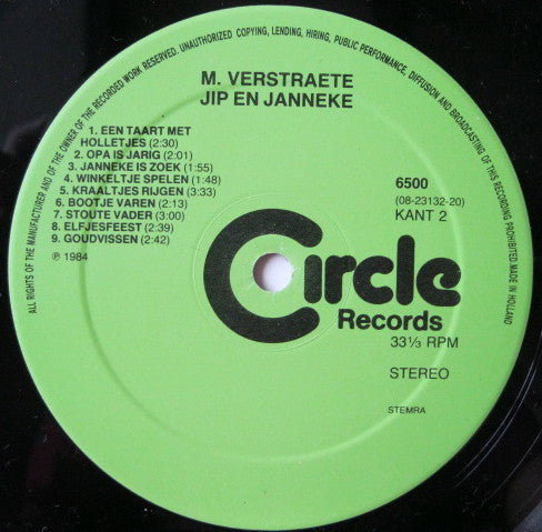 Annie M.G. Schmidt - Jip En Janneke - Verhaaltjes Van Annie M.G. Schmidt (LP Tweedehands) - Discords.nl