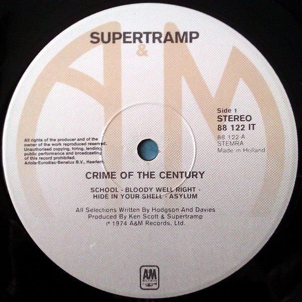 Supertramp - Crime Of The Century (LP Tweedehands)