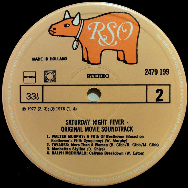 Various - Saturday Night Fever (The Original Movie Sound Track) (LP Tweedehands)