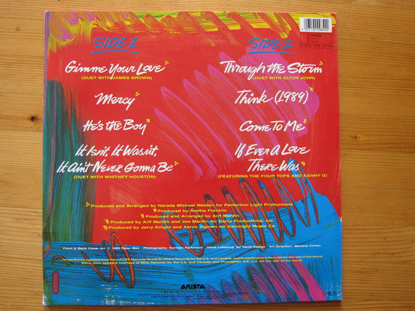 Aretha Franklin - Through The Storm (LP Tweedehands) - Discords.nl