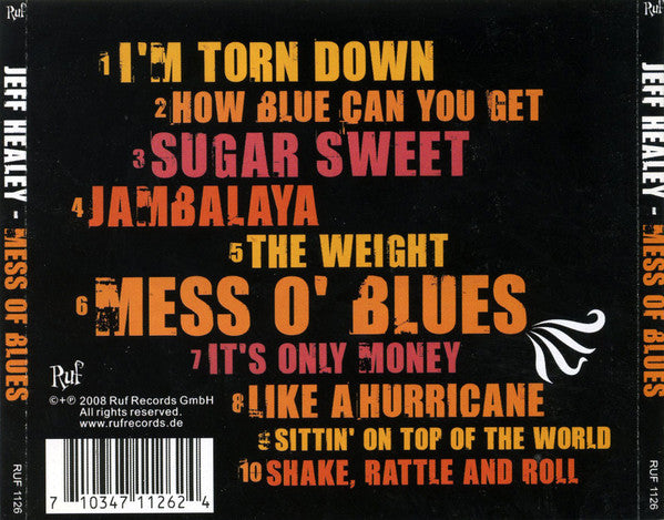 Jeff Healey - Mess Of Blues (CD)