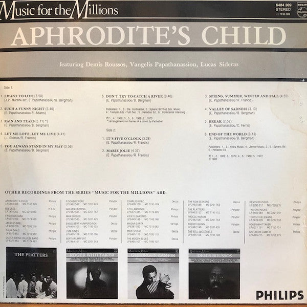 Aphrodite's Child - Aphrodite's Child (LP Tweedehands)