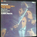Gustav Mahler - Israel Philharmonic Orchestra, Zubin Mehta - Symphony No. 1 "The Titan" (LP Tweedehands)