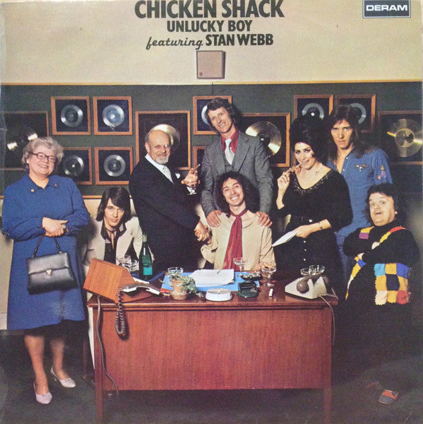 Chicken Shack Featuring Stan Webb (2) - Unlucky Boy (LP Tweedehands)