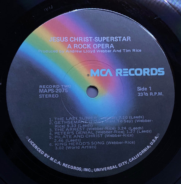 Andrew Lloyd Webber & Tim Rice - Jesus Christ Superstar (LP Tweedehands) - Discords.nl