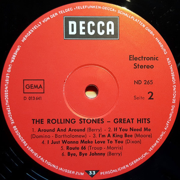 Rolling Stones, The - Great Hits (LP Tweedehands)