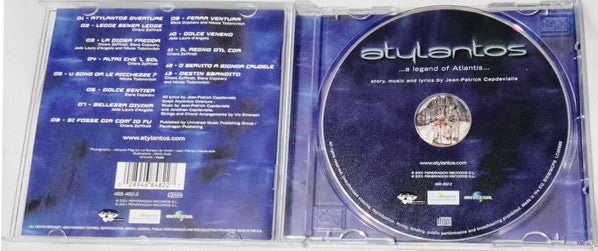 Jean-Patrick Capdevielle - Atylantos ...A Legend Of Atlantis... (CD Tweedehands)
