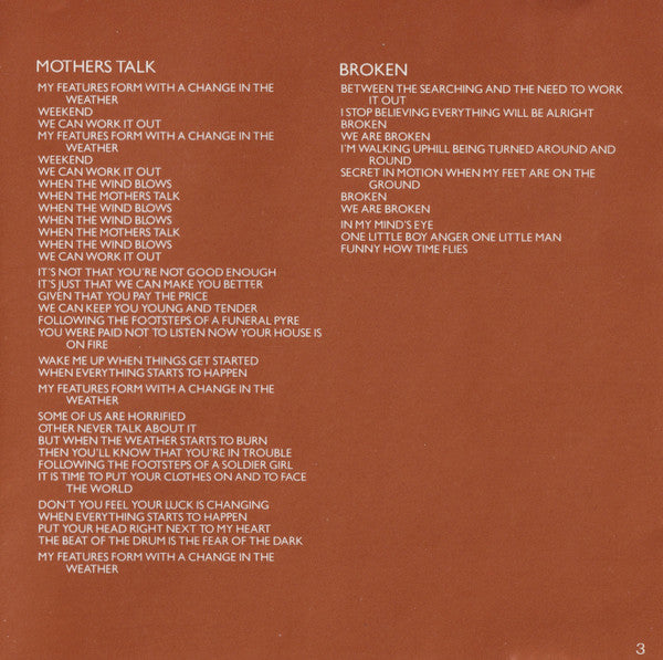 Tears For Fears - Songs From The Big Chair (CD Tweedehands)