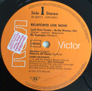 Harry Belafonte - Belafonte Live Now (LP Tweedehands) - Discords.nl