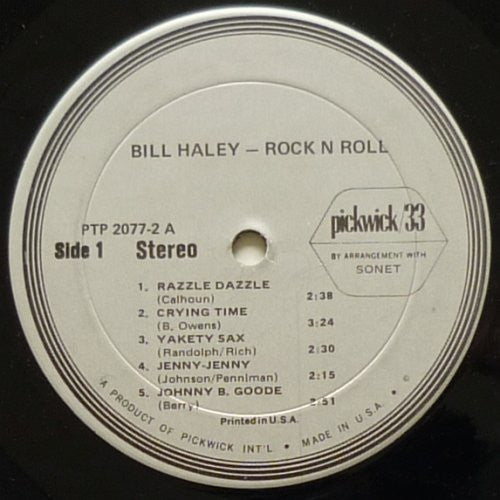 Bill Haley - Rock N Roll (LP Tweedehands)