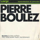 Pierre Boulez - Sonatine Für Flöte Und Piano (7-inch Tweedehands)