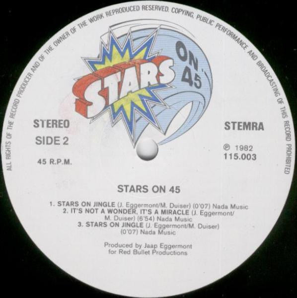 Stars On 45 - Stars On Stevie (LP Tweedehands) - Discords.nl