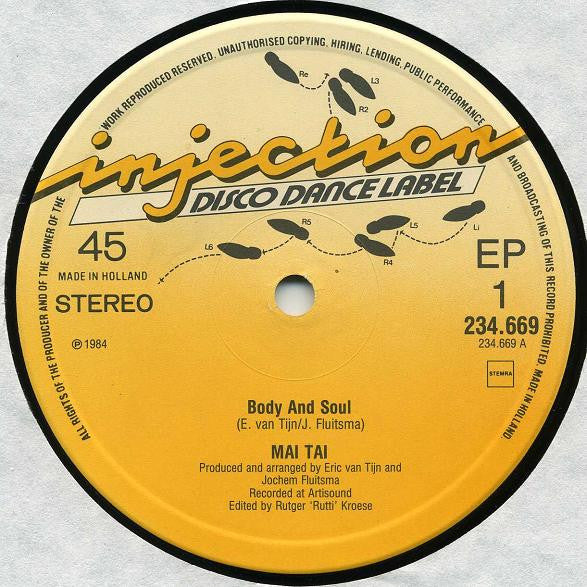 Mai Tai - Body And Soul (12" Tweedehands)