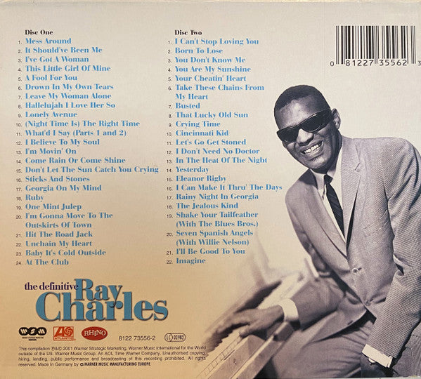Ray Charles - The Definitive Ray Charles (CD)
