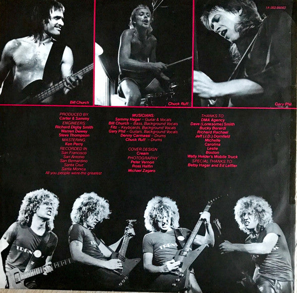 Sammy Hagar - Loud And Clear (LP Tweedehands)