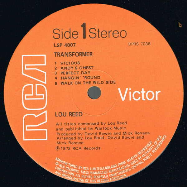 Lou Reed - Transformer (LP Tweedehands)