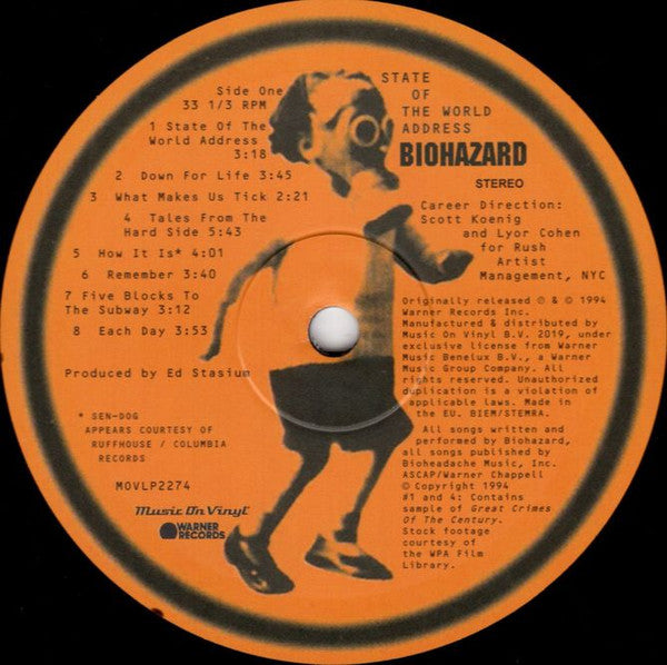 Biohazard - State Of The World Address  (.. Address//180gr./Insert LP)