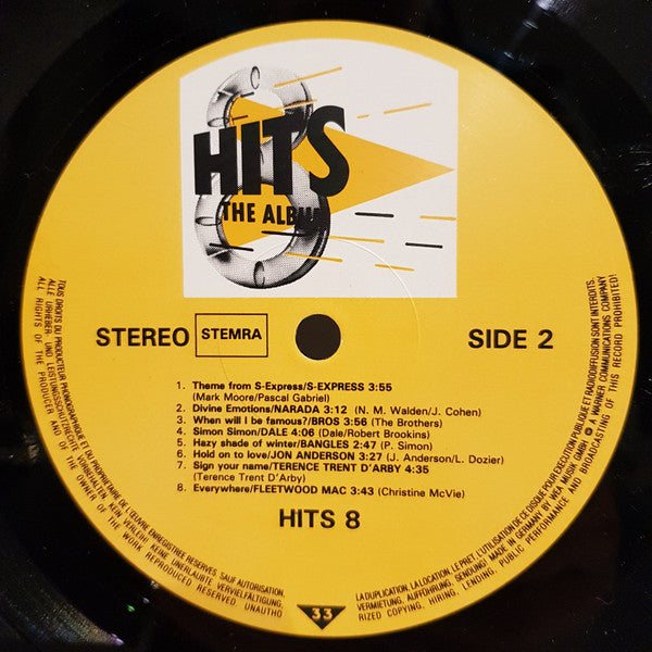 Various - The Hits Album 8 (LP Tweedehands)