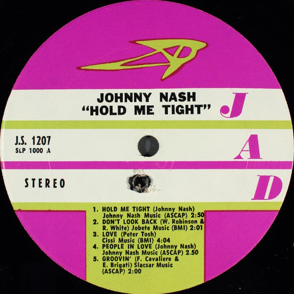 Johnny Nash - Hold Me Tight (LP Tweedehands)
