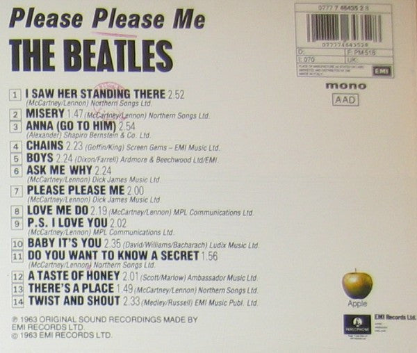 Beatles, The - Please Please Me (CD Tweedehands) - Discords.nl
