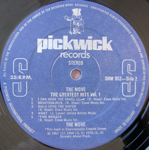 Move, The - The Greatest Hits Vol. 1 (LP Tweedehands) - Discords.nl