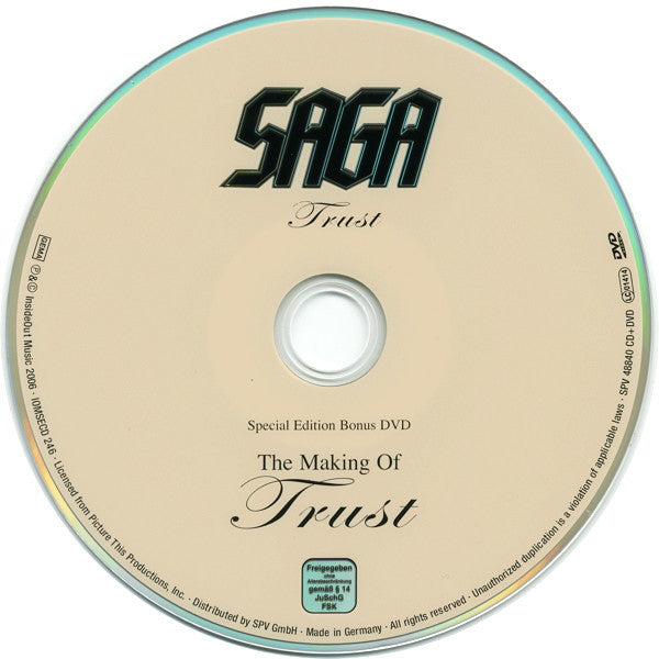 Saga - Trust (CD Tweedehands)