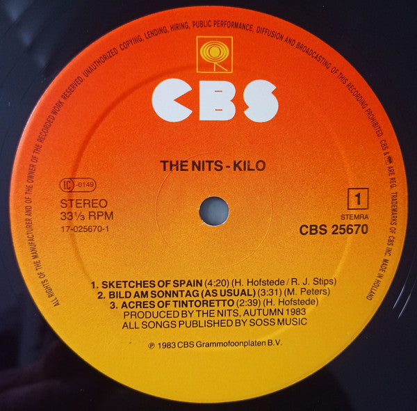 Nits, The - Kilo (LP Tweedehands)