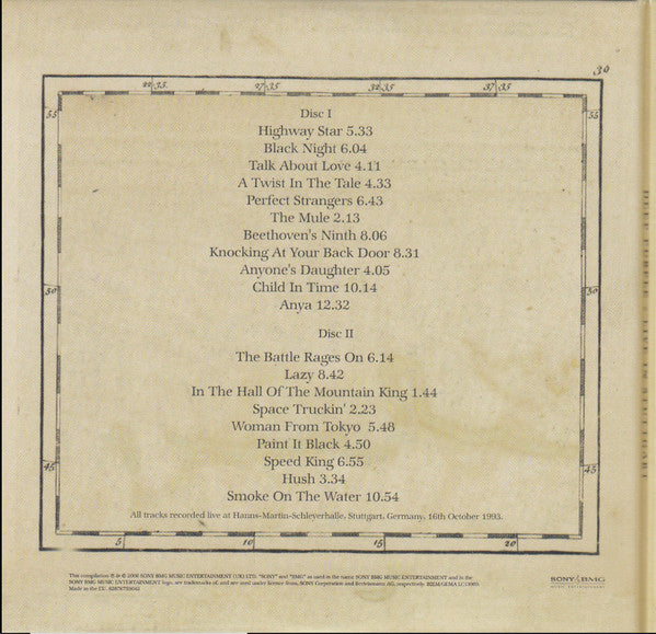 Deep Purple - Live In Europe, 1993 (CD) - Discords.nl