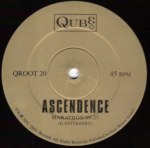 Ascendence - The Lost Track / Marathon (12" Tweedehands)