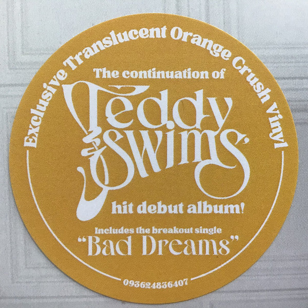 Teddy Swims - I've Tried Everything But Therapy (Part 2) (Orange Crush Vinyl LP)