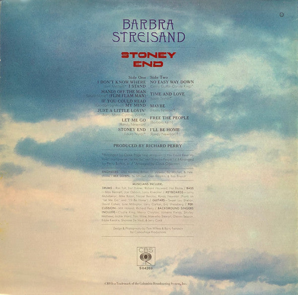 Barbra Streisand - Stoney End (LP Tweedehands)