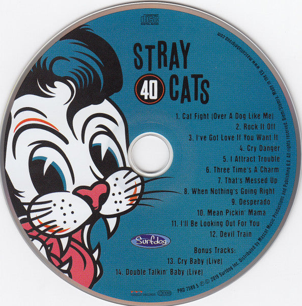 Stray Cats - 40  (CD)