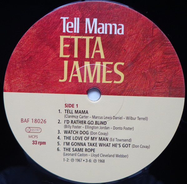 Etta James - Tell Mama (LP) - Discords.nl