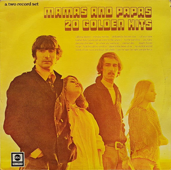 Mamas & The Papas, The - 20 Golden Hits (LP Tweedehands)