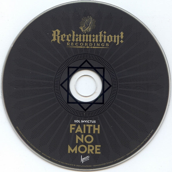 Faith No More - Sol Invictus (CD Tweedehands)