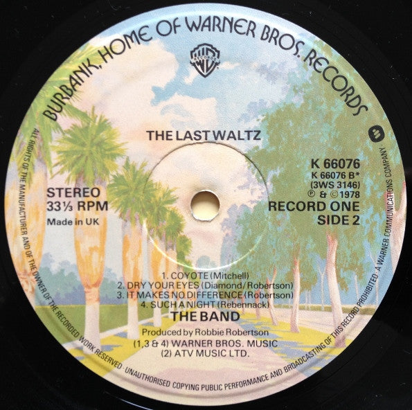 Band, The - The Last Waltz (LP Tweedehands)