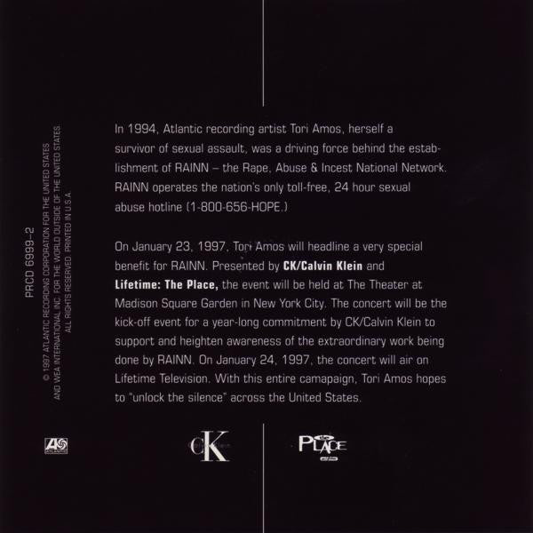 Tori Amos - Retrospective The Benefit For Rainn (CD) - Discords.nl