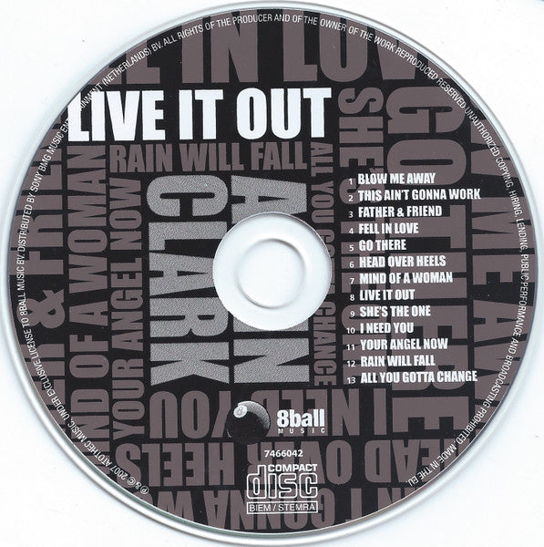 Alain Clark - Live It Out (CD Tweedehands)