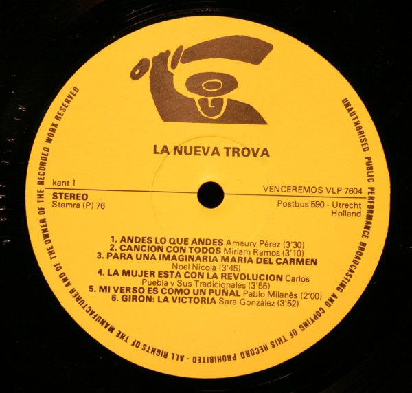 Various - CUBA, La Nueva Trova (LP Tweedehands)