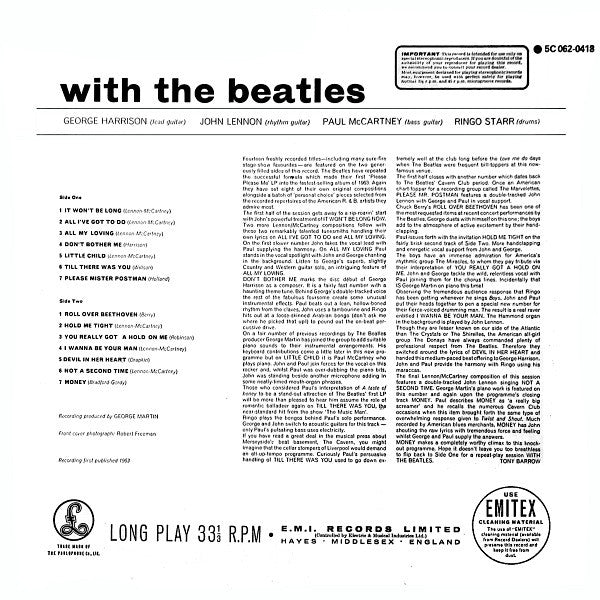 Beatles, The - With The Beatles (LP Tweedehands)