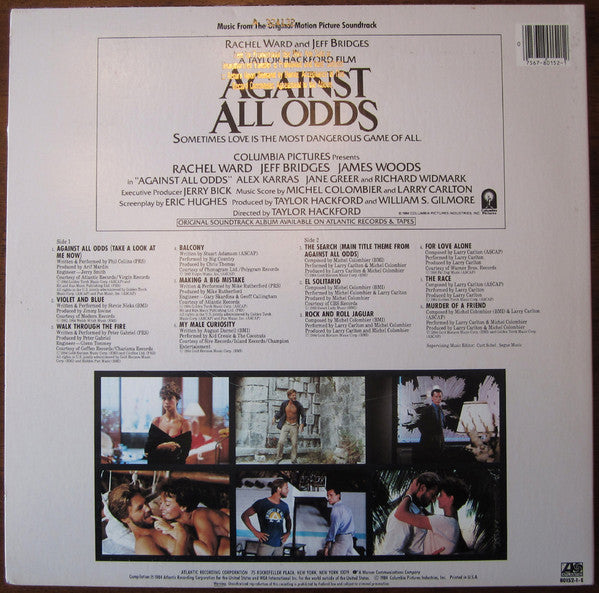 Various - Against All Odds (Music From The Original Motion Picture Soundtrack) (LP Tweedehands) - Discords.nl