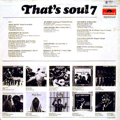 Various - That's Soul 7 (LP Tweedehands)