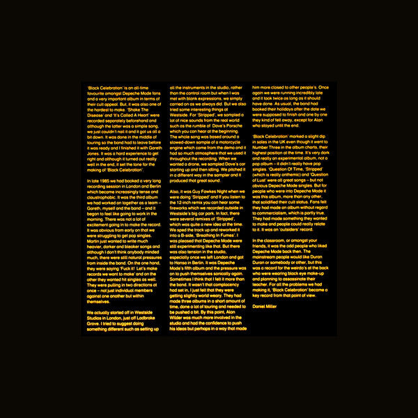 Depeche Mode - Black Celebration (LP)