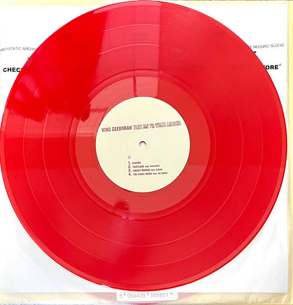 King Ghidra - Take Me To Your Leader (.. Your Leader// Red Vinyl LP)