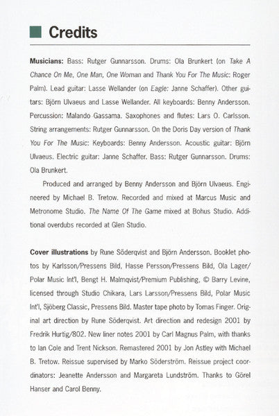 ABBA - The Album (CD) - Discords.nl