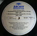 Johann Sebastian Bach – Münchener Bach-Orchester, Karl Richter - 6 Brandenburgische Konzerte - Six Concerts Avec Plusieurs Instruments - Six Brandenburg Concertos (LP Tweedehands)