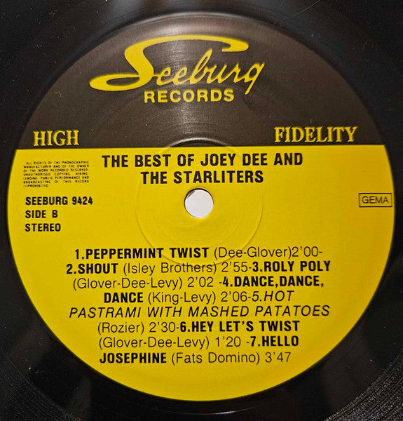 Joey Dee & The Starliters - The Best Of  (LP Tweedehands)